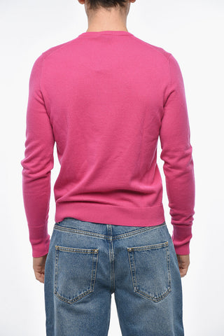 Maglia Scollo a V In Cashmere