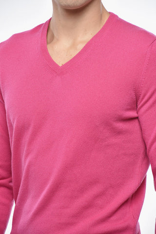 Maglia Scollo a V In Cashmere