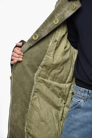 Cappotto Monopetto JUMBO MAC in Cotone con Taschino