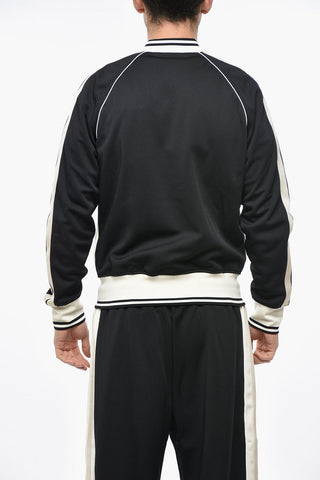 Technical Fabric Sweatshirt With Contrast Details