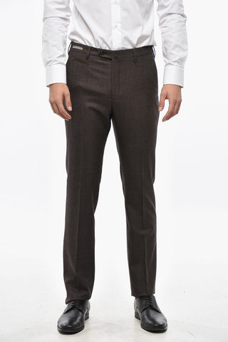 Virgin Wool Regular Fit Pants