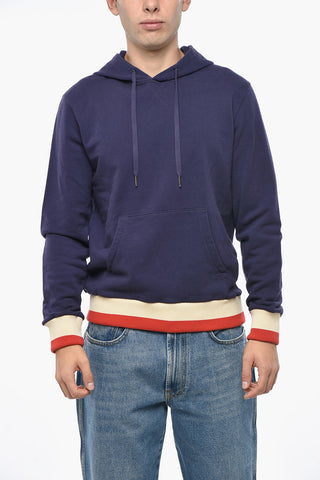 Brushed Cotton ALIGHIERO Hoodie with Embossed Logo