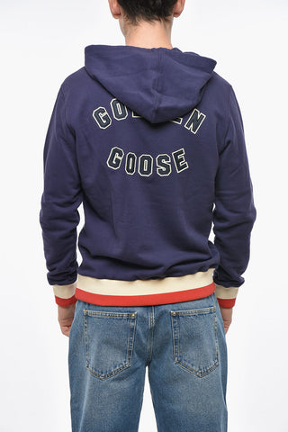 Brushed Cotton ALIGHIERO Hoodie with Embossed Logo