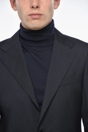 Two-Button Suit with Two Vents and Classic Lapel