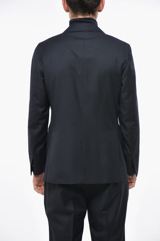 Two-Button Suit with Two Vents and Classic Lapel