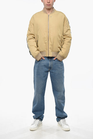 Two-Tone Water Repellent Bomber Jacket