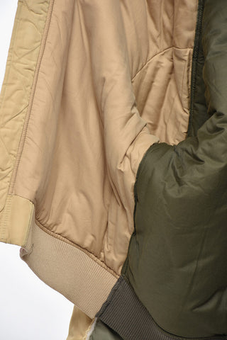 Two-Tone Water Repellent Bomber Jacket