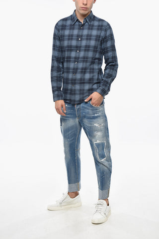 Cotton Flannel Checked Shirt IRVING