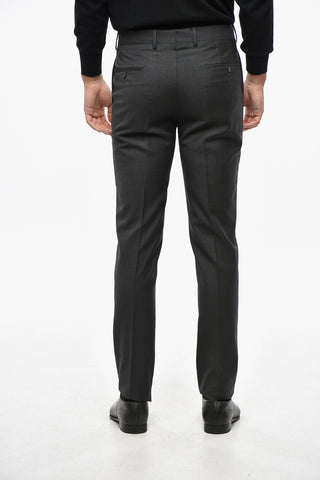 HOLLAND&SHERRY Side Vents Notch Lapel 2-Button Suit
