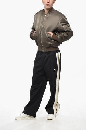 Padded Bomber with Embroidered Logo