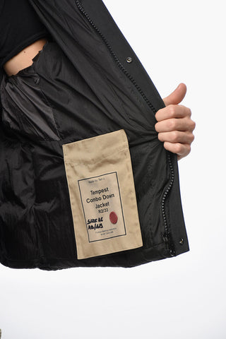 Piumino TEMPEST COMBO in Nylon con Cappuccio