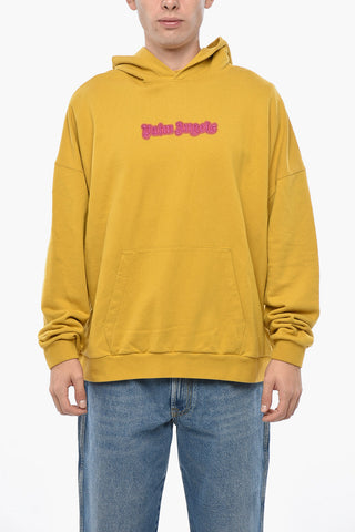 Brushed-Cotton Hoodie with Embroidered Logo