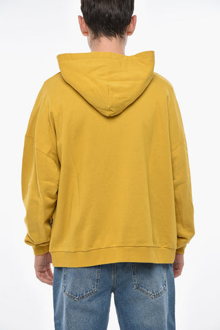 Brushed-Cotton Hoodie with Embroidered Logo