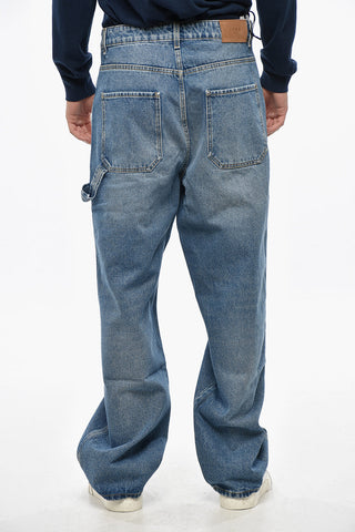 Jeans Oversize a Gamba Dritta 25cm