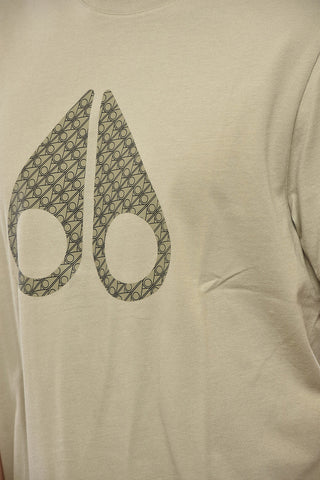 Crewneck T-Shirt CHAMBLEE in Solid Color with Front Print
