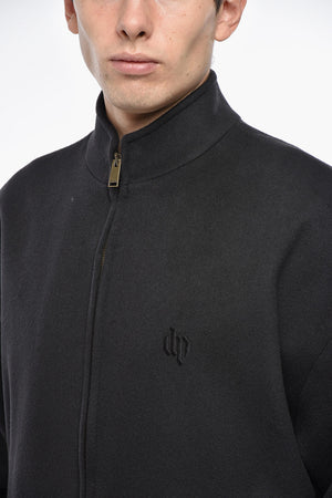 Wool-Blend Bomber LODEN with Embroidered Monogram
