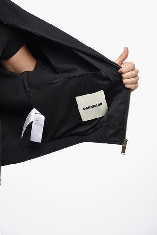 Wool-Blend Bomber LODEN with Embroidered Monogram