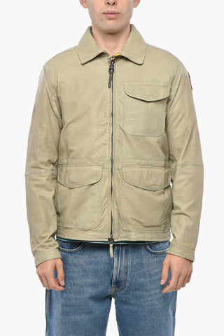 Leather Jacket TRUMAN with Pocket