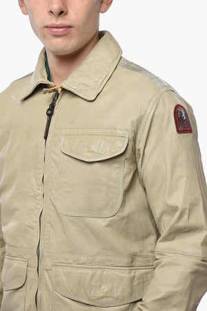 Leather Jacket TRUMAN with Pocket