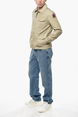 Leather Jacket TRUMAN with Pocket