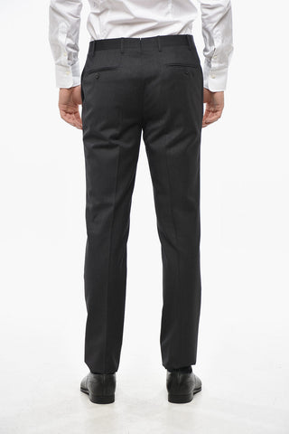 Straight Leg Virgin Wool ACADEMY Pants