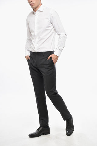 Straight Leg Virgin Wool ACADEMY Pants