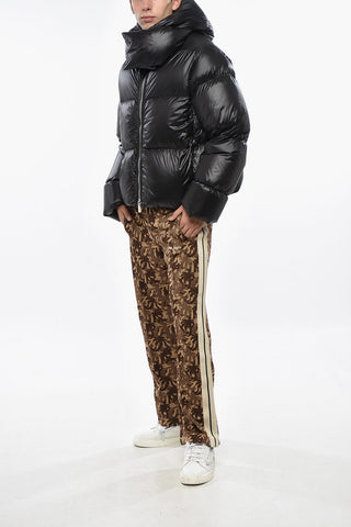 Zip-up STORM Down Jacket with Collar-Shaped Hood