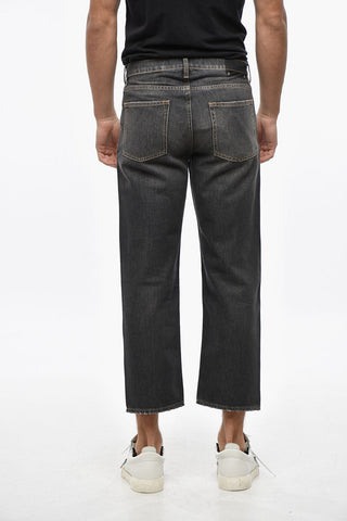 Loose Skate-Fit Jeans CORY Stonewashed Effect 20cm