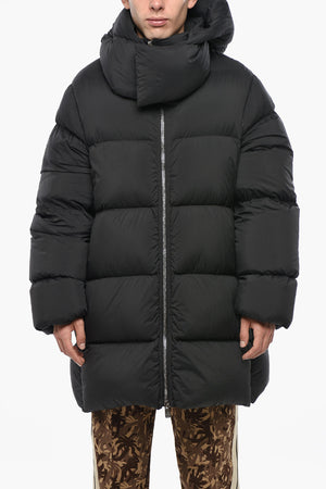 Puffer Jacket STORM ROD with Collar-Shape Hood