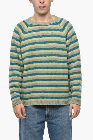 Maglia Girocollo MOSSY GLEN in Lana a Righe
