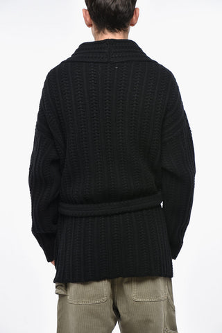 Cardigan aus Merinowolle mit 2 Taschen