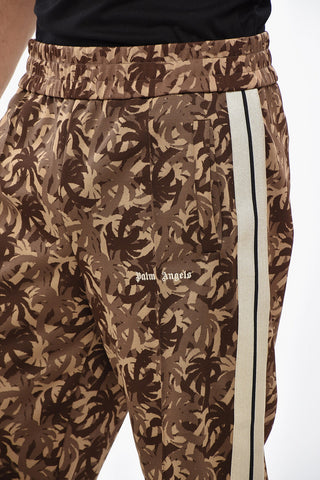 Jogginghose Aus Technischem Gewebe Mit Palm-Camouflage-Muster