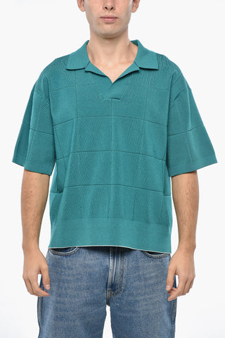 Jacquard BACINO Knitted Polo