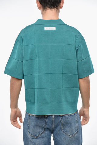 Jacquard BACINO Knitted Polo