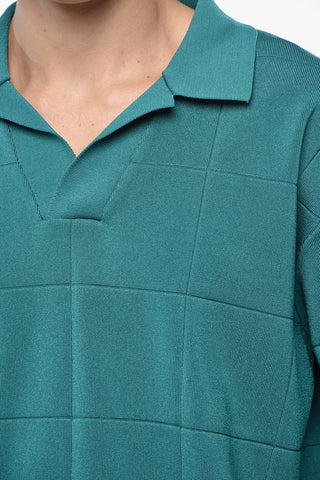 Jacquard BACINO Knitted Polo