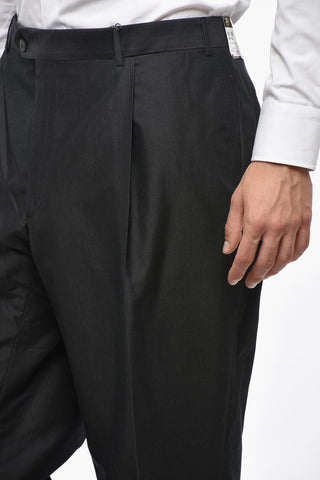 Cotton-Silk Blend Trousers MANTUA