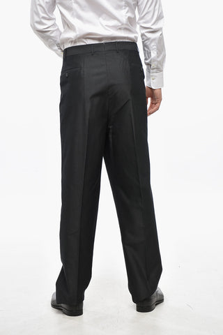 Cotton-Silk Blend Trousers MANTUA