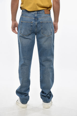 Jeans Regular Fit a Gamba Dritta 21cm