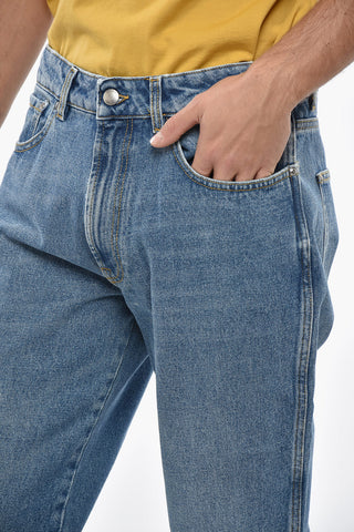 Jeans Regular Fit a Gamba Dritta 21cm
