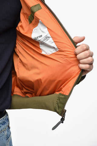 Padded Bomber TWILL with Front Zip