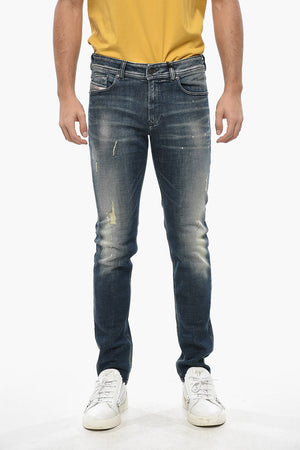 Jeans Skinny Fit SLEENKER mit Distressed-Detail 15 cm