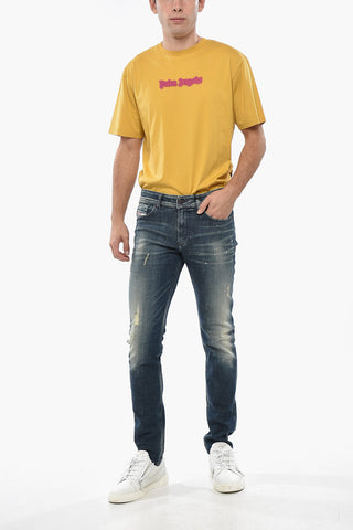 Jeans Skinny Fit SLEENKER con Dettaglio Distressed 15cm