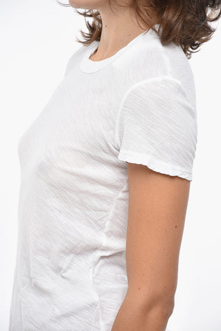 T-Shirt Girocollo in Tinta Unita