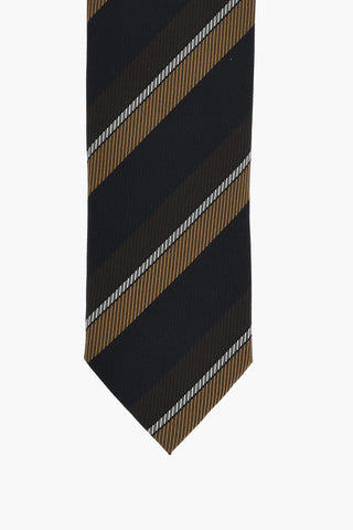 Regimental Striped Silk Tie