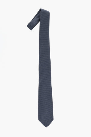 Silk Tie with Micro Patterns