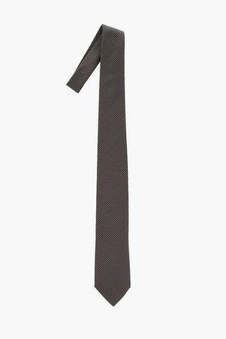 Two-Tone Pure Silk Tie