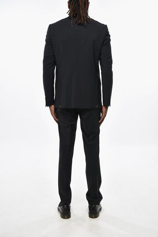 CC COLLECTION Slim Fit Stretch Virgin Wool Suit