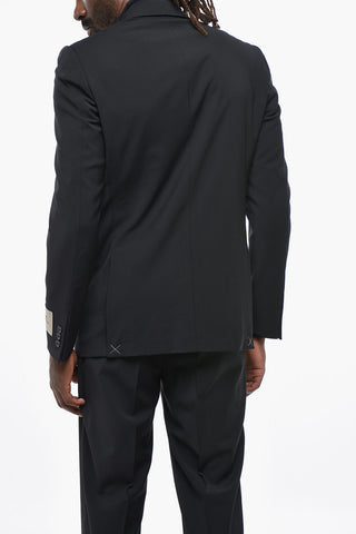 CC COLLECTION Slim Fit Stretch Virgin Wool Suit