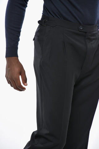 CC COLLECTION Slim Fit Stretch Virgin Wool Suit