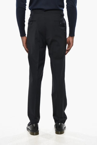 CC COLLECTION Abito Slim Fit in Lana Vergine Stretch